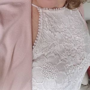 spagetti strap peach XL top